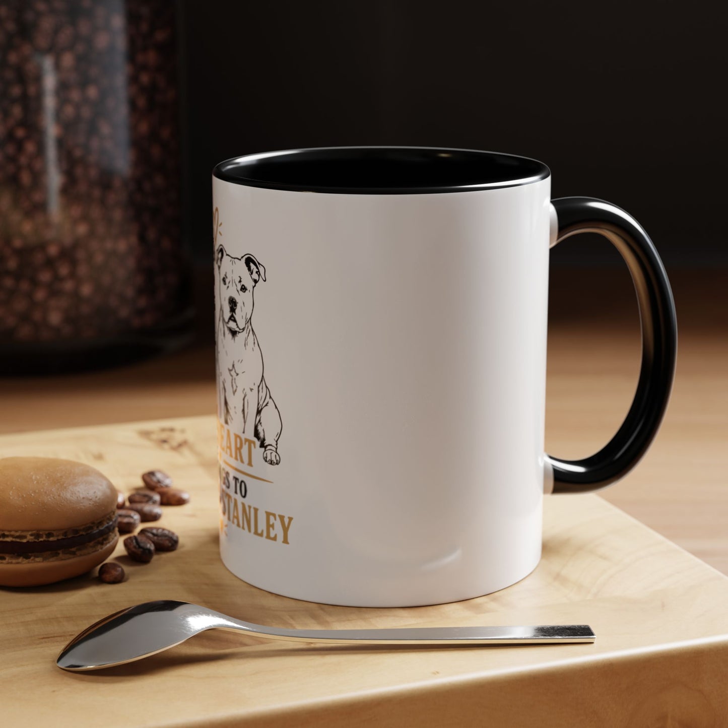 My Heart Belongs to Molly & Stanley - Coffee Cup